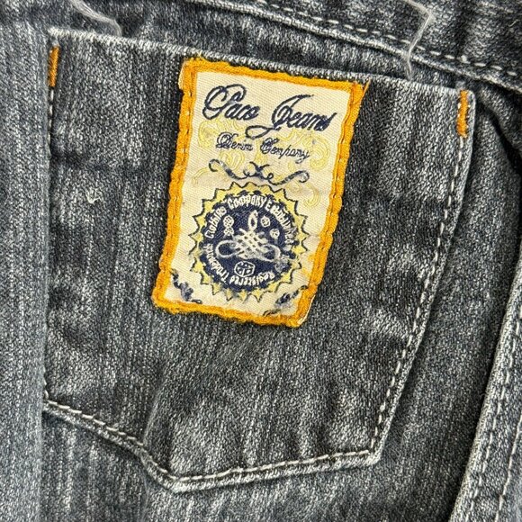 Paco Jeans Distressed Denim Baggy Pants Mens 36x31 Vintage Embroidered - Picture 5 of 10